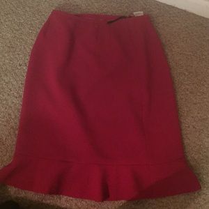 Le Suit Ruffle Skirt