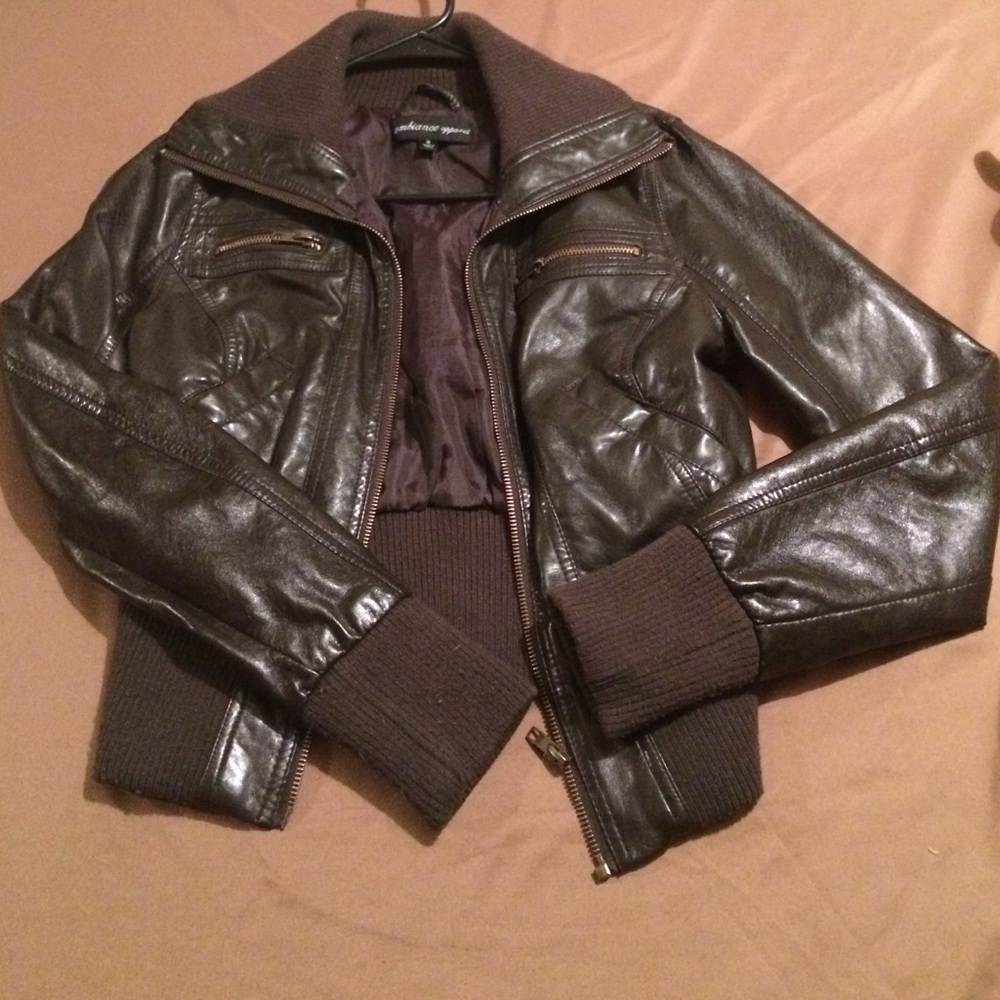 Brown Leather Jacket
