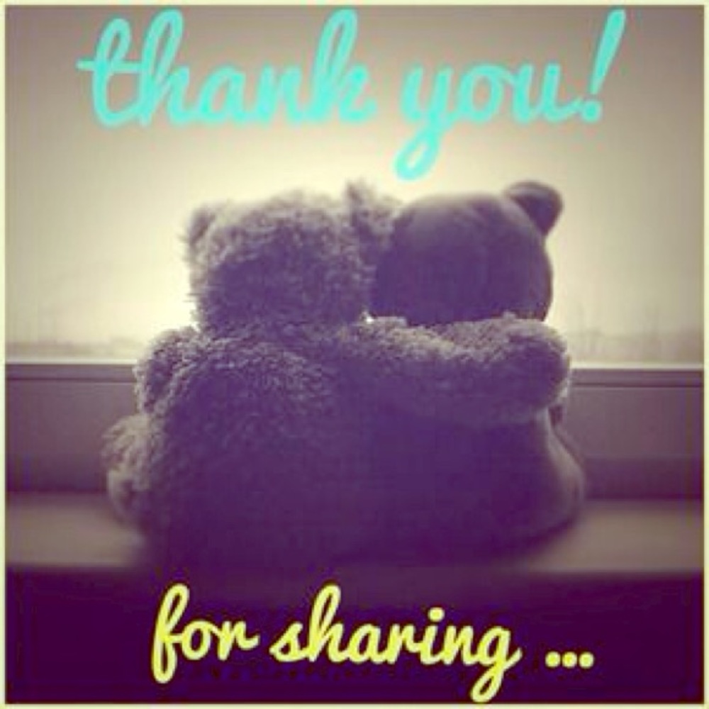 💕💕THANKS for Sharing!!🎀💟🎈