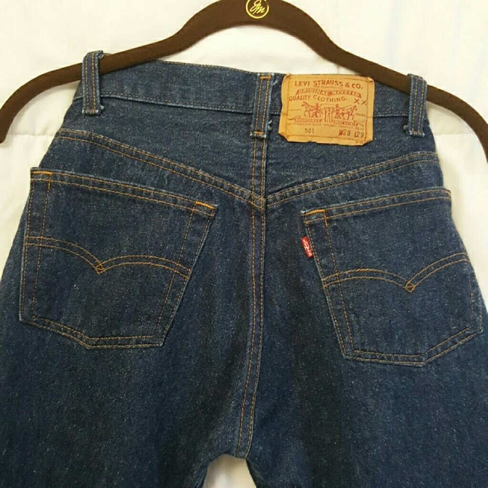 Vintage Levi's High Waisted 501
