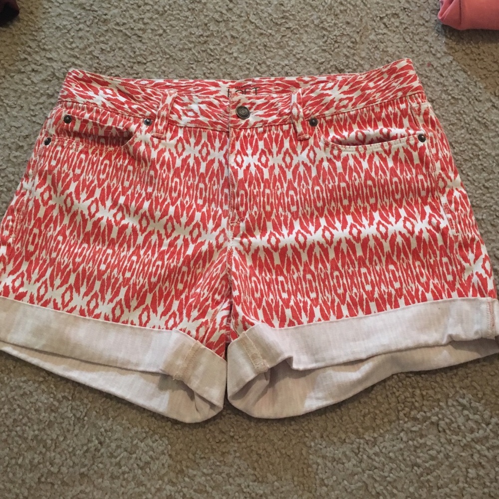 Orange Loft Shorts