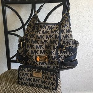Michael Kors Handbag and matching wallet