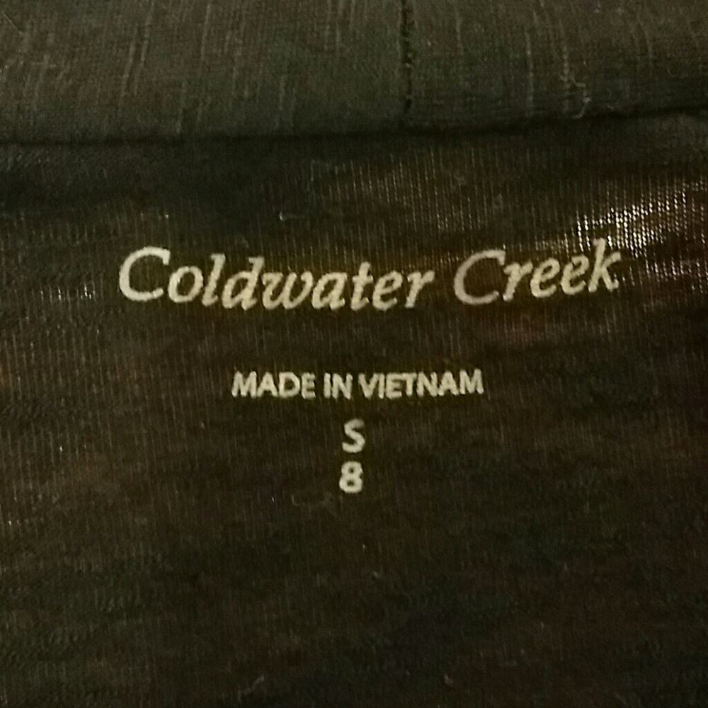 Coldwater Creek size S cardigan - Picture 4 of 5