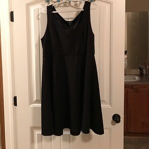 Black Skater Dress 2X