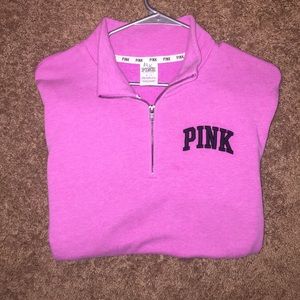PINK quarterzip