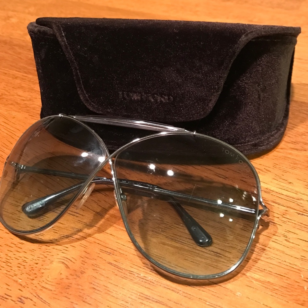 Tom Ford Oversize aviator sunglasses