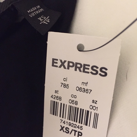 Express black dress strappy back super hot - Picture 2 of 4