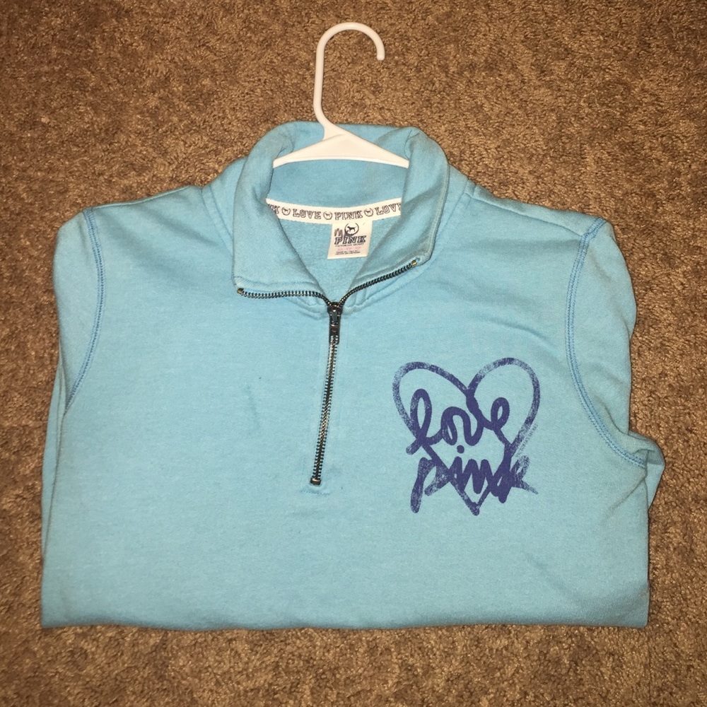 PINK quarterzip