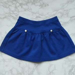 NWT Janie and Jack Skirt Royal Blue 18-24M