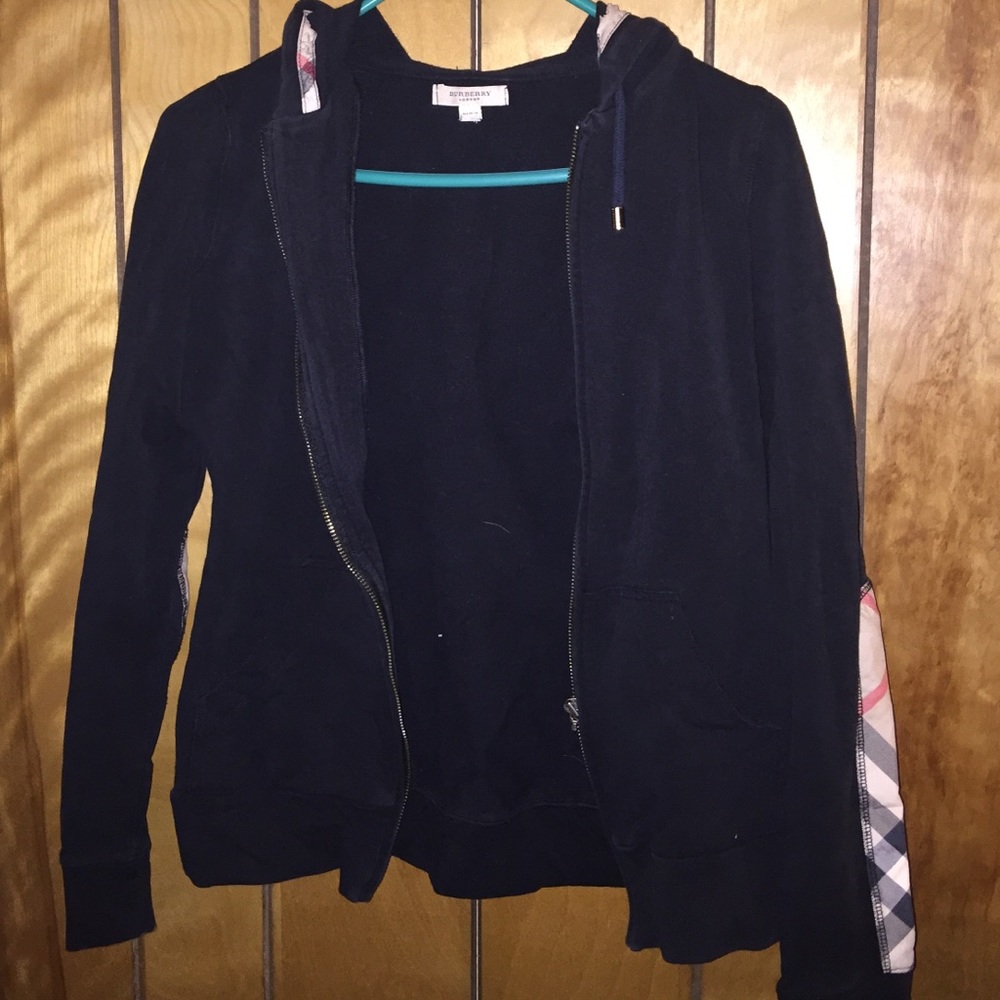 Burberry Hoodie Zip Up