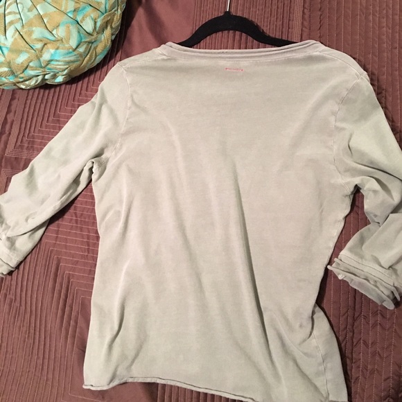 Free People Vintage Green Tee - Picture 4 of 4
