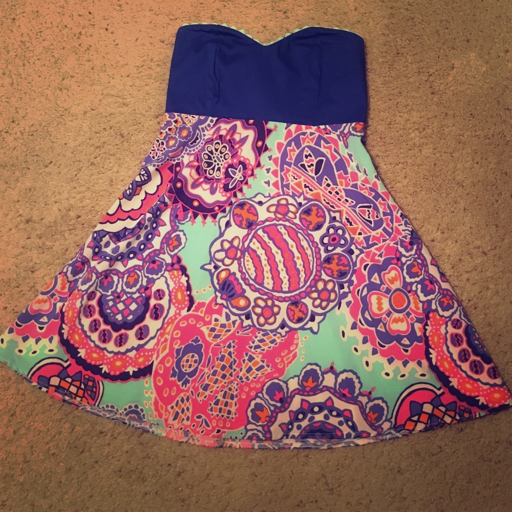 Judith March strapless summer dress