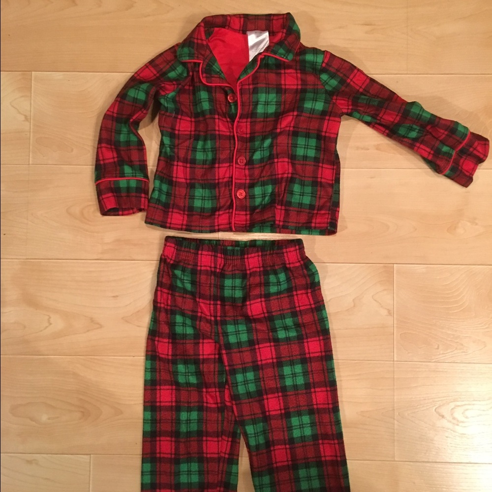 Toddler boy two piece pajamas, 2T