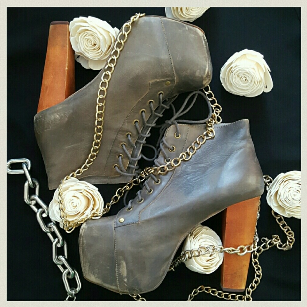 Gray Distressed Litas