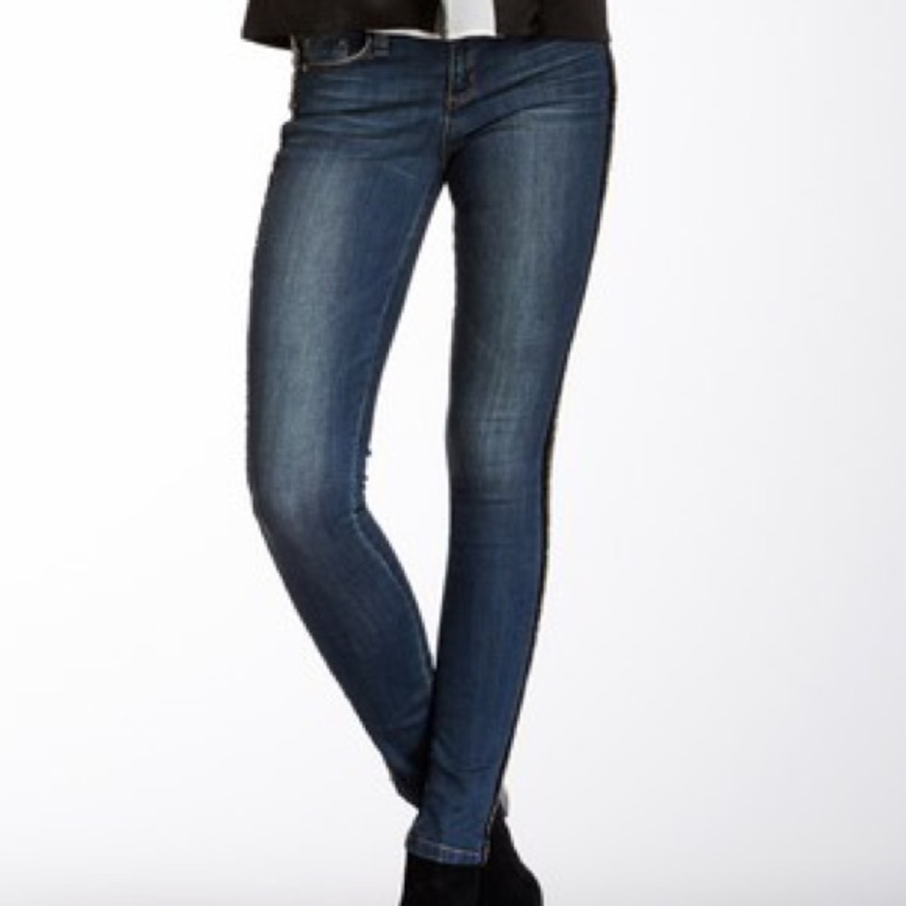 TRACTR "Beaded Side Tuxedo Skinny" Jeans (30/10)
