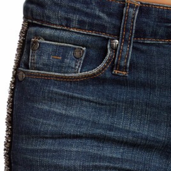 TRACTR "Beaded Side Tuxedo Skinny" Jeans (30/10) - Picture 3 of 4