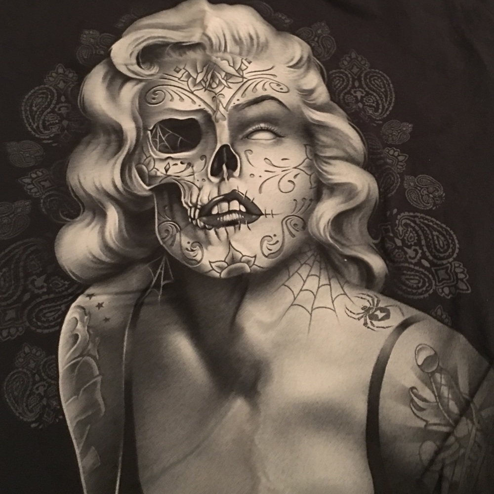 Sugar skull Marilyn T