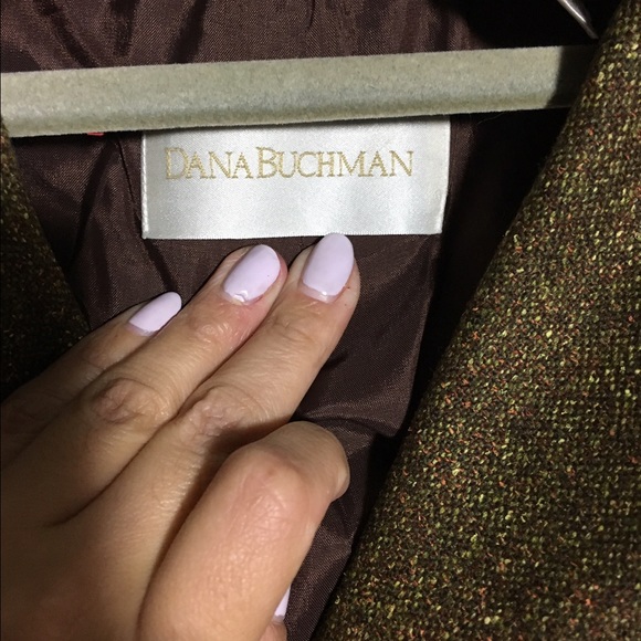 Vintage Jackets & Coats - Vintage Dana Buchman tweed fur collar blazer 4 Vintage Jackets & Coats - Vintage Dana Buchman tweed fur collar blazer 4