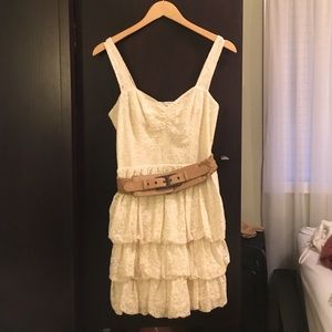 Guess ruffled dress