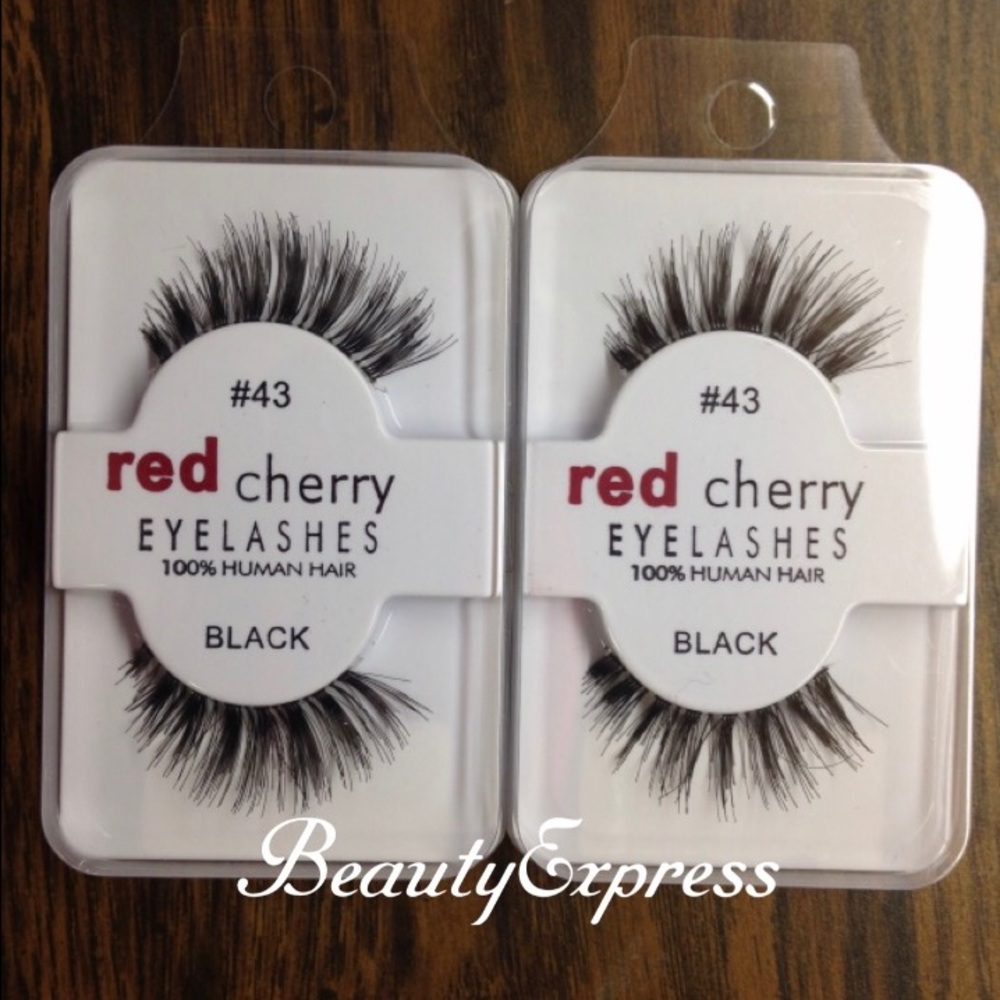 3pk Red Cherry Lashes #43