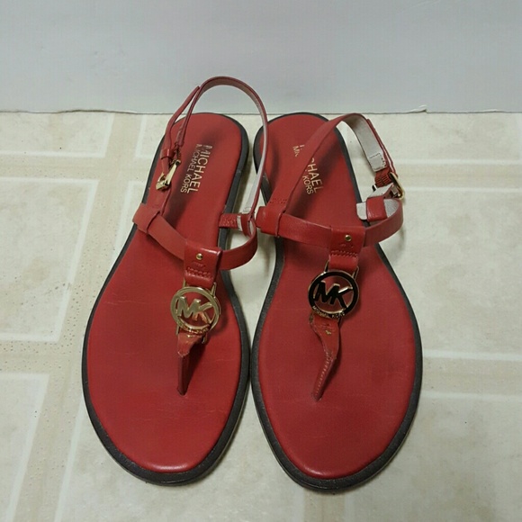 Michael Kors Shoes - SALE*Michael Kors Leather Sandal Size 9 Authentic