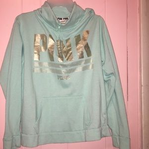 *Pink Victoria's Secret half zip*