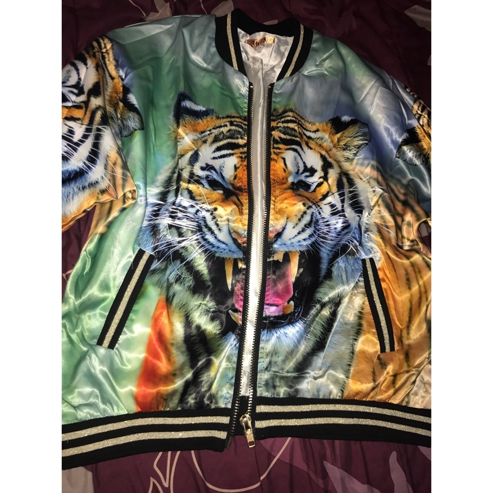 Tiger bomber jacket - Picture 2 of 4