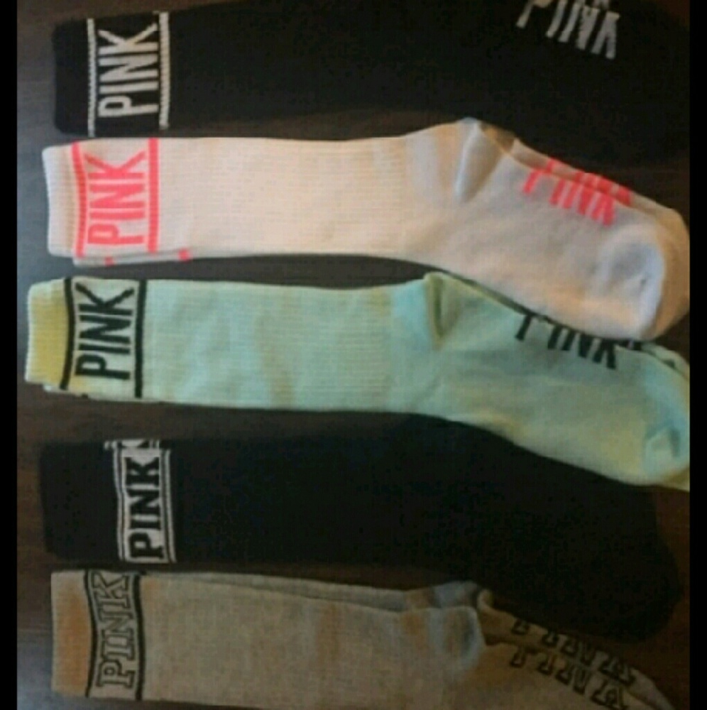 VS Pink Socks