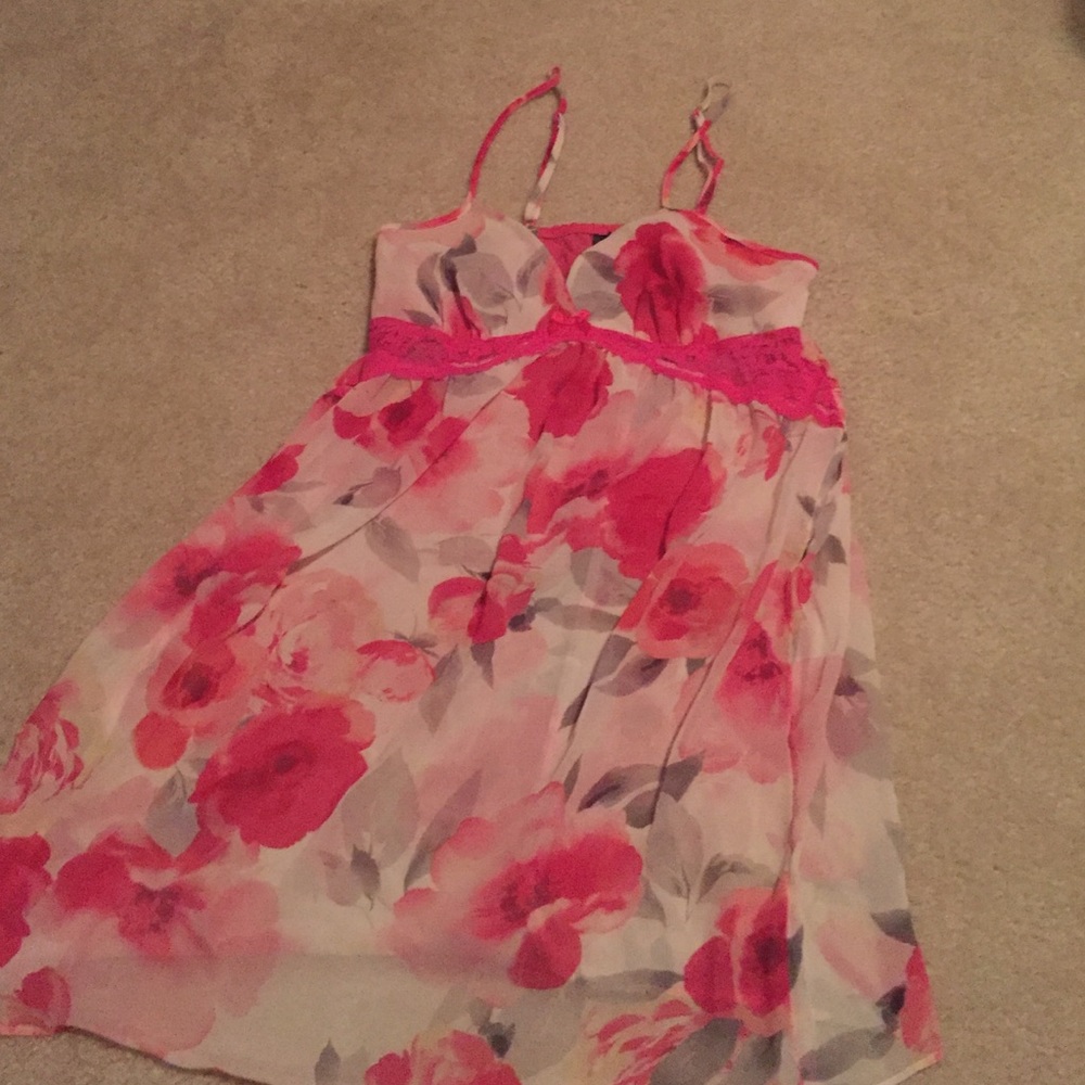 Rose sleeping gown