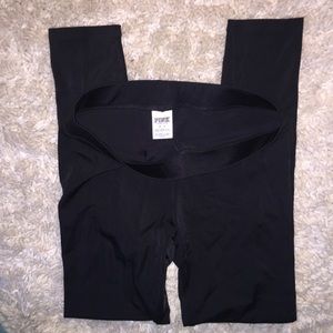 PINK Victoria's Secret black leggings...Size M