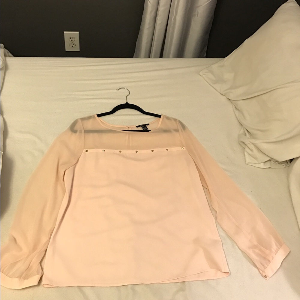 Forever 21 studded blouse