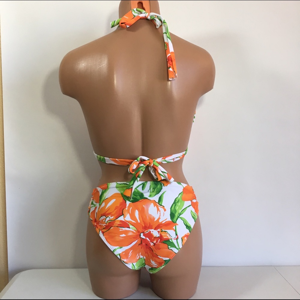 ❌SOLD❌Floral one piece swimsuit - Picture 4 of 4