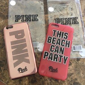 VS PINK IPHONE 6s PLUS CASES 2 for $10