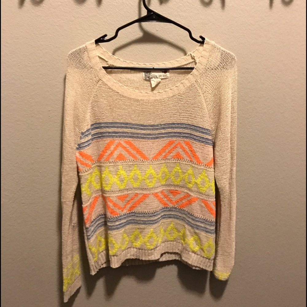 Neon sweater