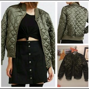 PADDED GREEN BOMBER JACKET 💚💣💚