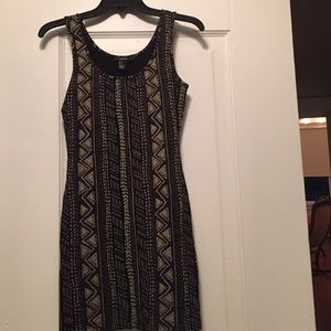 Forever 21 tribal print tank dress