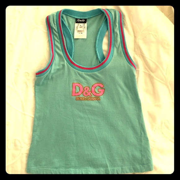 ❤️sold❤️Dolce & Gabbana racer back tank - Picture 1 of 2