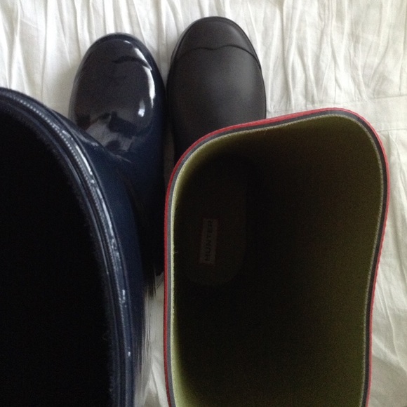 NWT Hunter Argyll Short Knee Boot (Size 8) - Picture 4 of 4