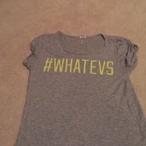 #WHATEVS VS PINK CUTE TOP