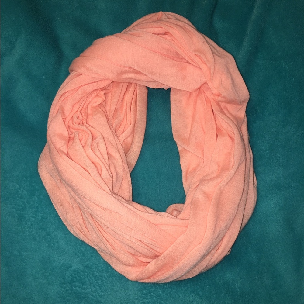 Peach scarf