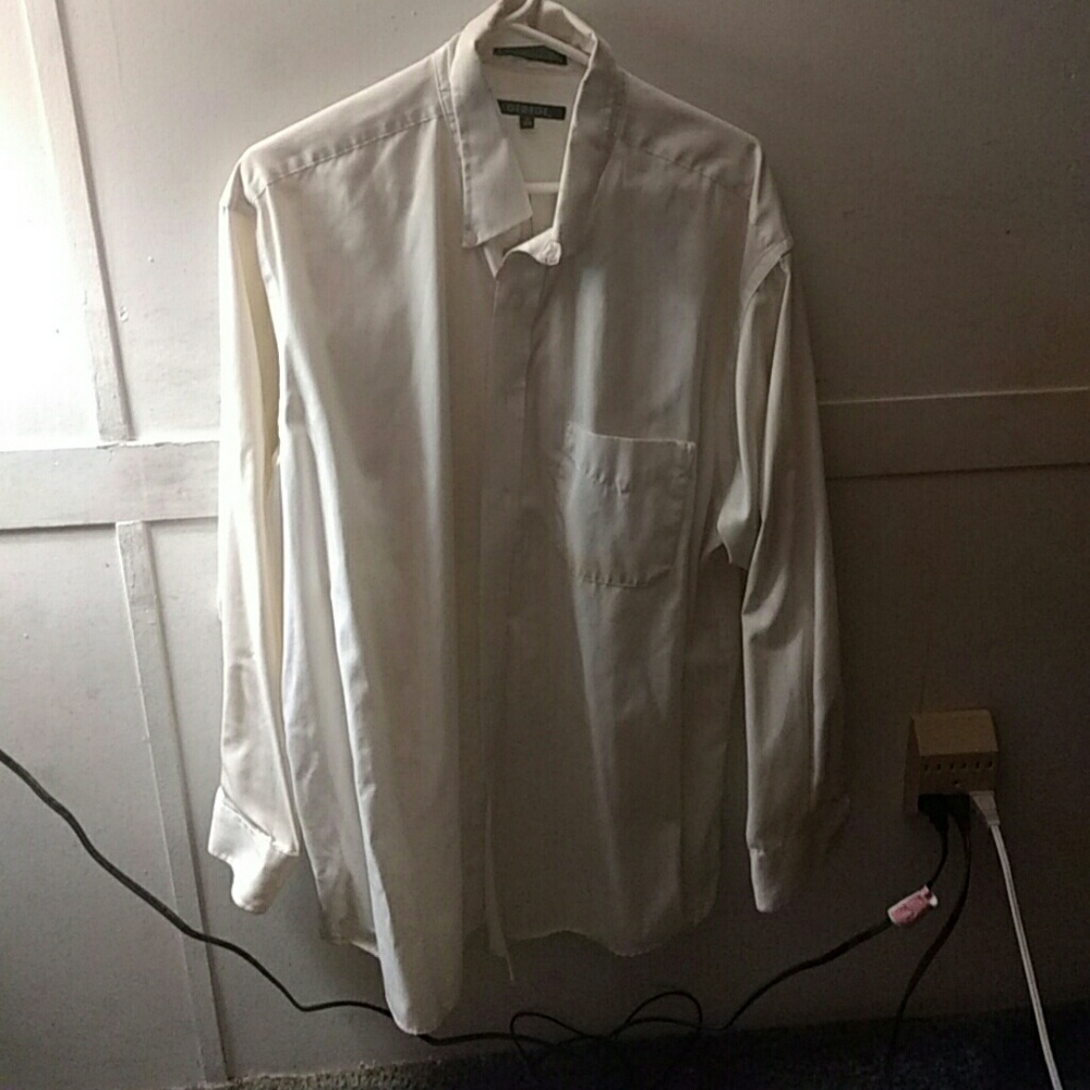 White button up dress shirt
