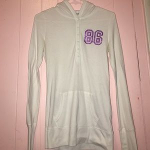 * Pink Victoria's Secret button up long sleeve.*