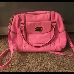 Hot pink purse