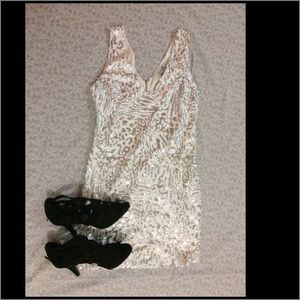 Sequin dress. Worn once!