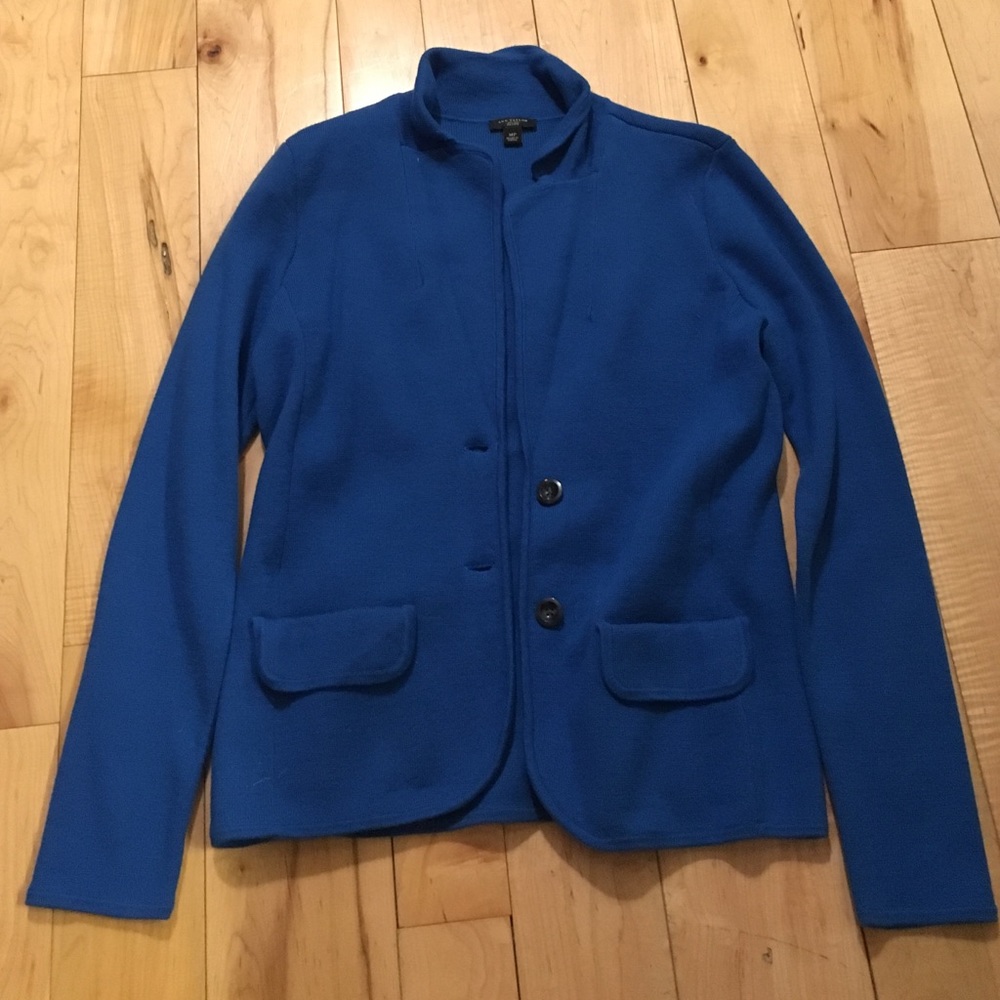 Ann Taylor Cotton Blazer