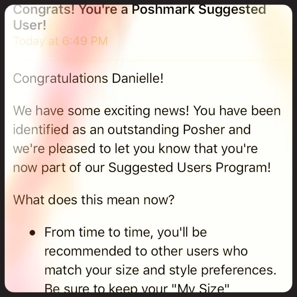 I'm a suggested user!
