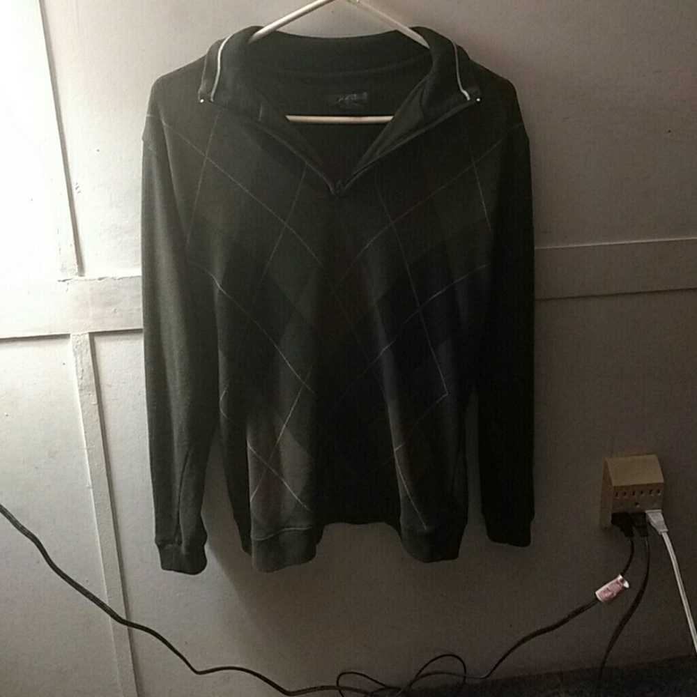 Brown sweater vest