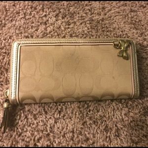 Coach zipper wallet