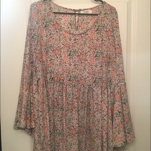 Umgee Floral Flowy Dress