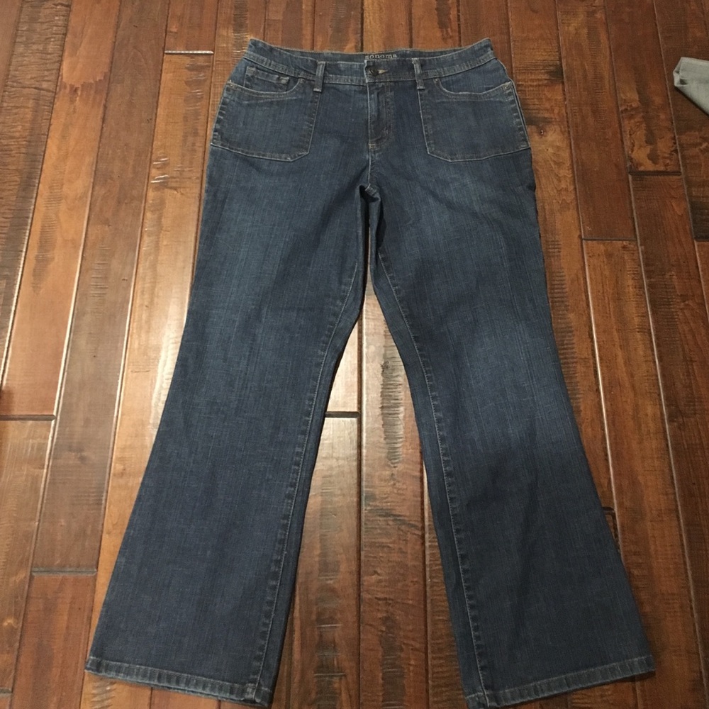Like new Sonoma dark jeans